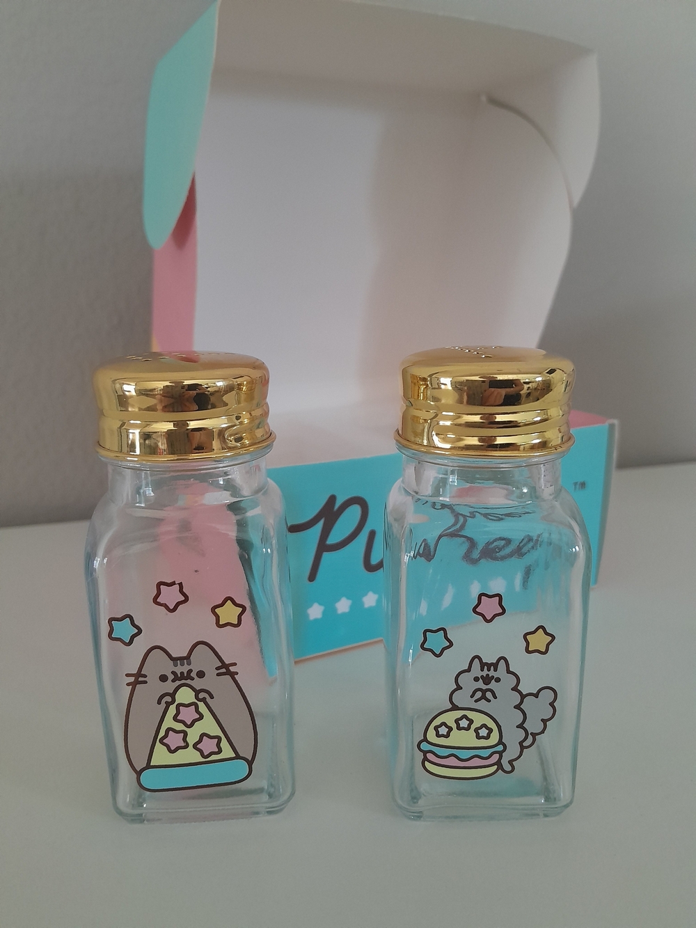 Pusheen Salt and Pepper Shakers